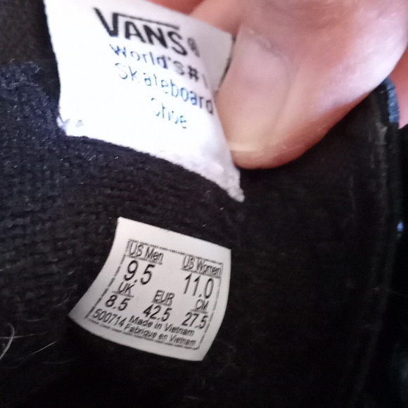 Vans SK8 Hi Suede Candy Skull Unisex Size 9.5 Men/11 Woman - Picture 10 of 10